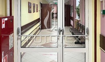 Разработка и реализация проекта противопожарных дверей EIWS-60 на социально-значимом объекте