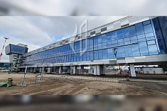 Завершено остекление терминала международного аэропорта в Уфе