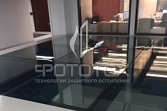 Смонтирован уникальный противопожарный пол-перекрытие Смонтирован уникальный противопожарный пол-перекрытие